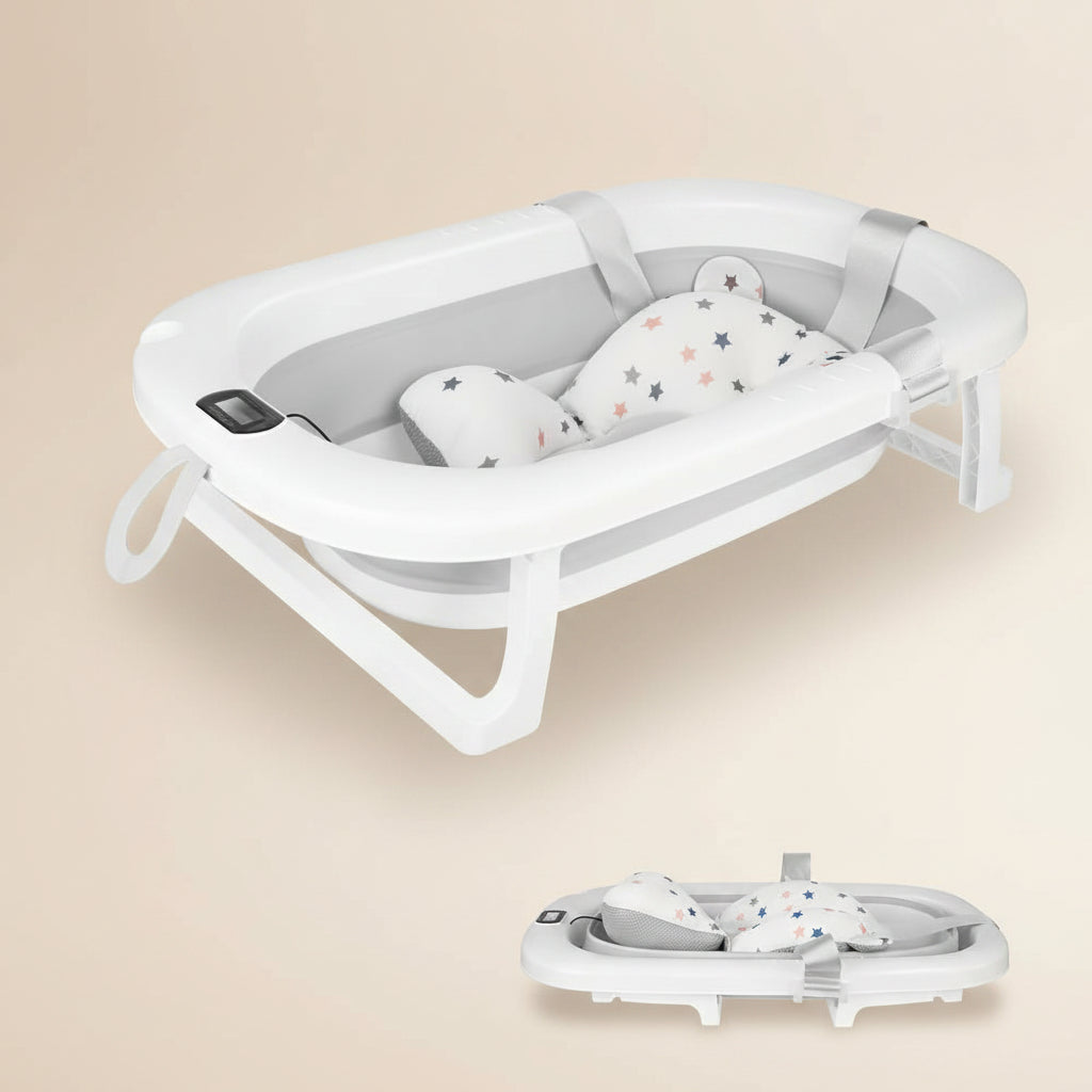 Le Bain — Baignoire Pliable avec Thermomètre