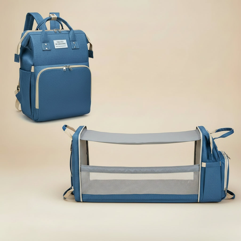 Le Nomade — Sac à Langer avec Lit Intégré